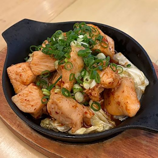 ピリ辛鶏1品サービス